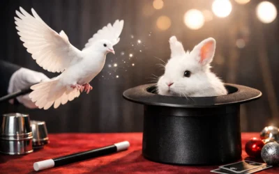 Dove and Bunny Magic Show for Parties