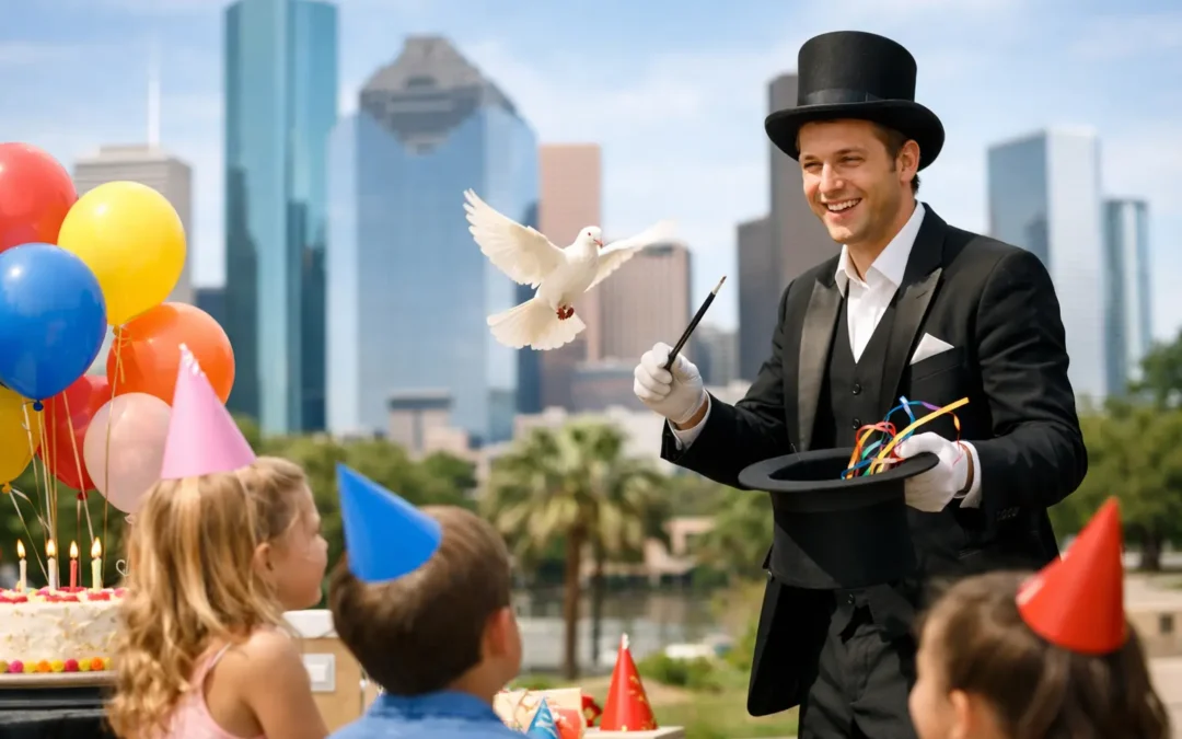 Houston Birthday Party Magician for Big Fun