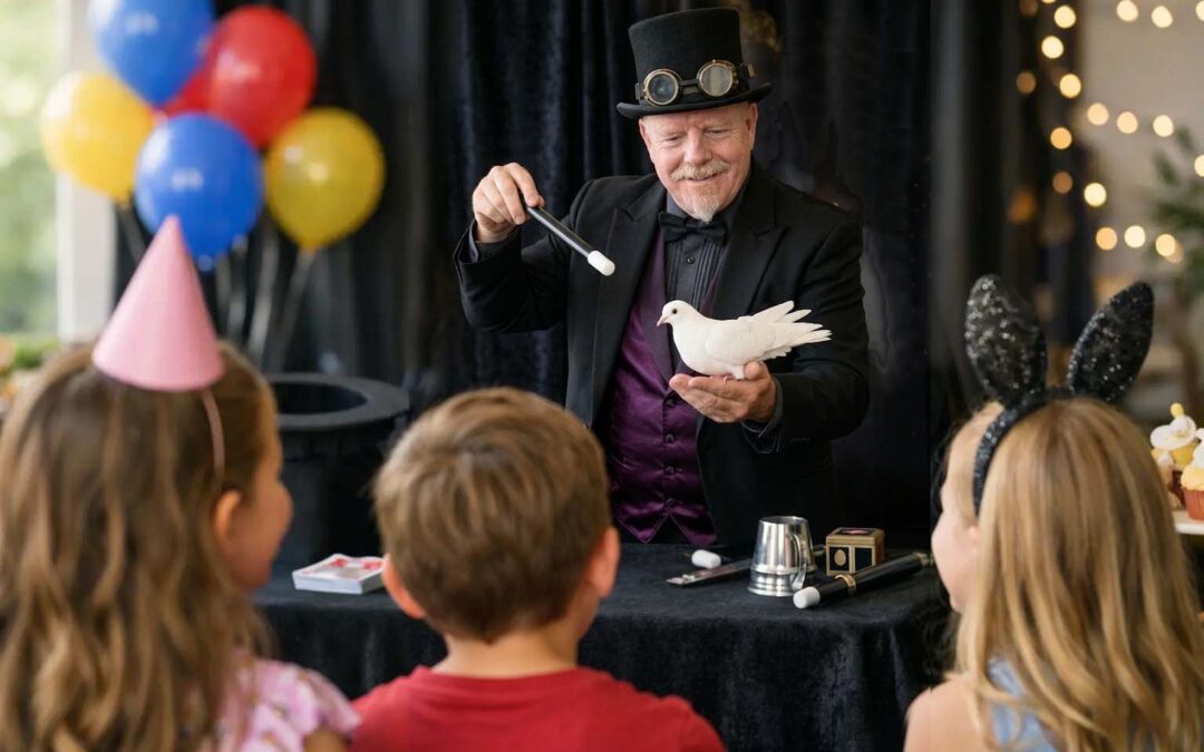 kids magic lesson party