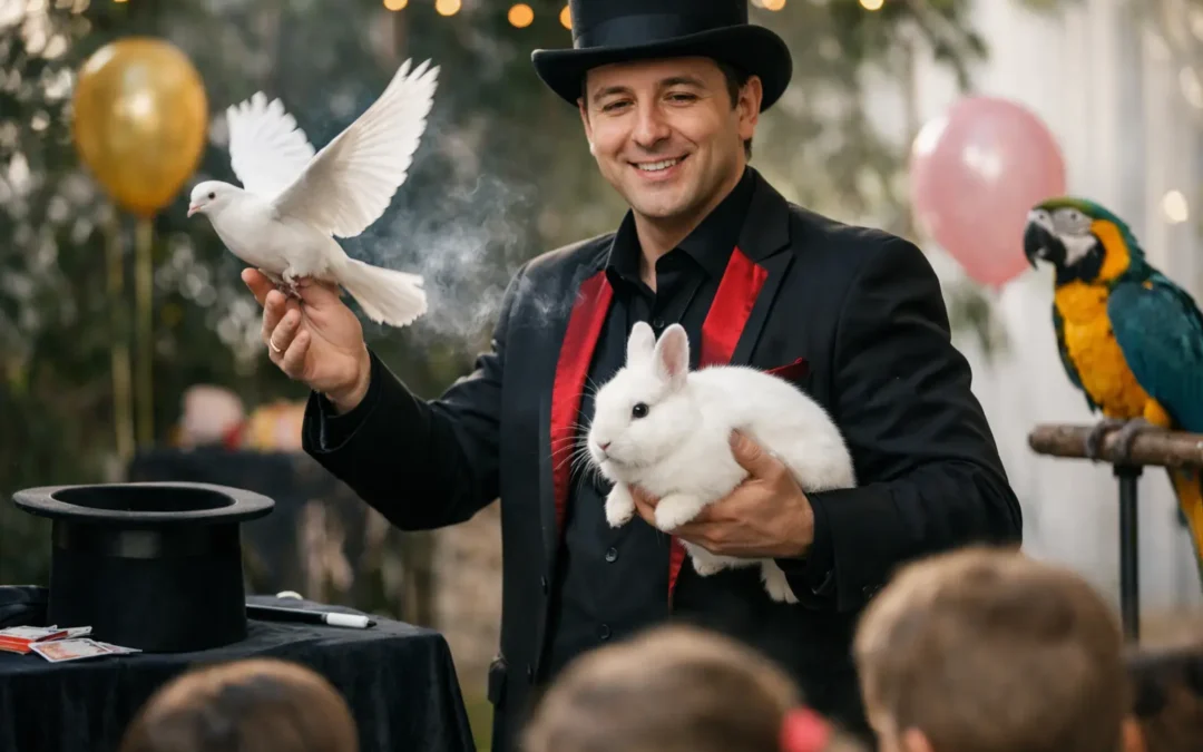 Magic Show With Live Animals for Parties