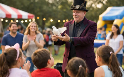 Community Event Magician Houston Parents Trust