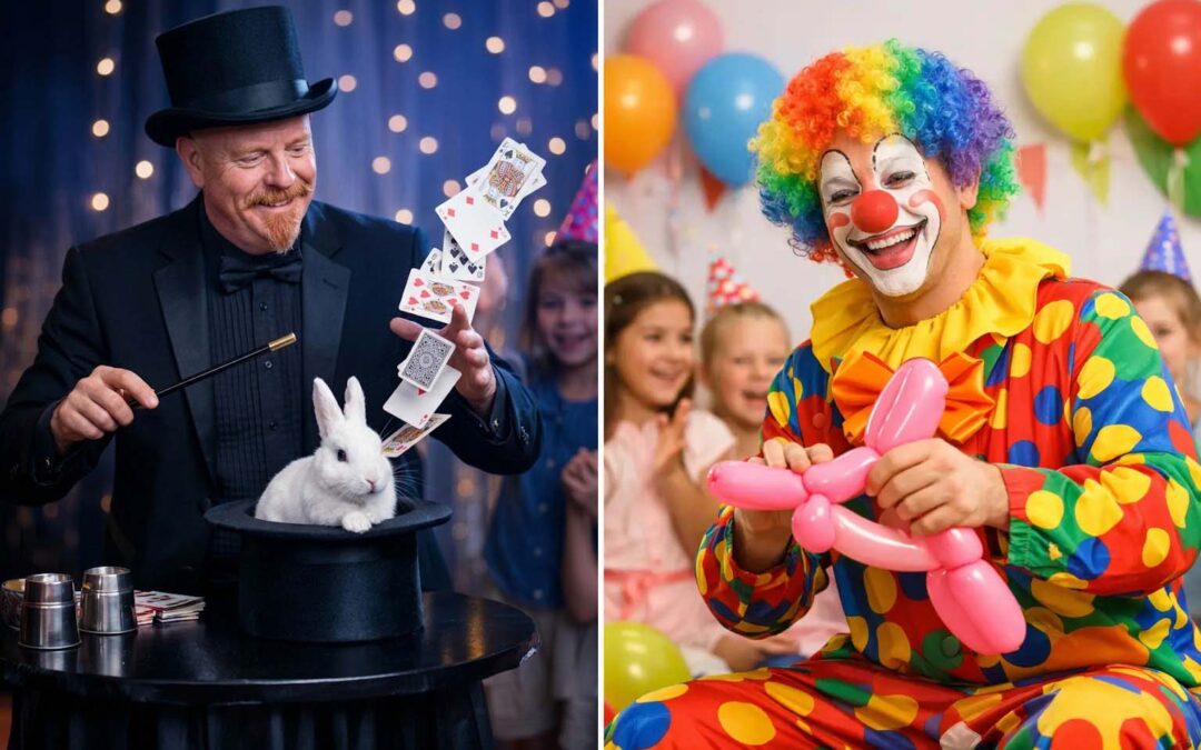 Magician or Clown Birthday Party?