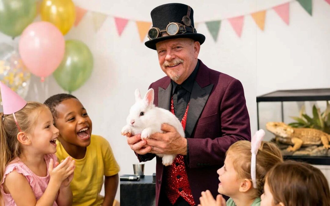 Party Entertainer With Animals for Kids