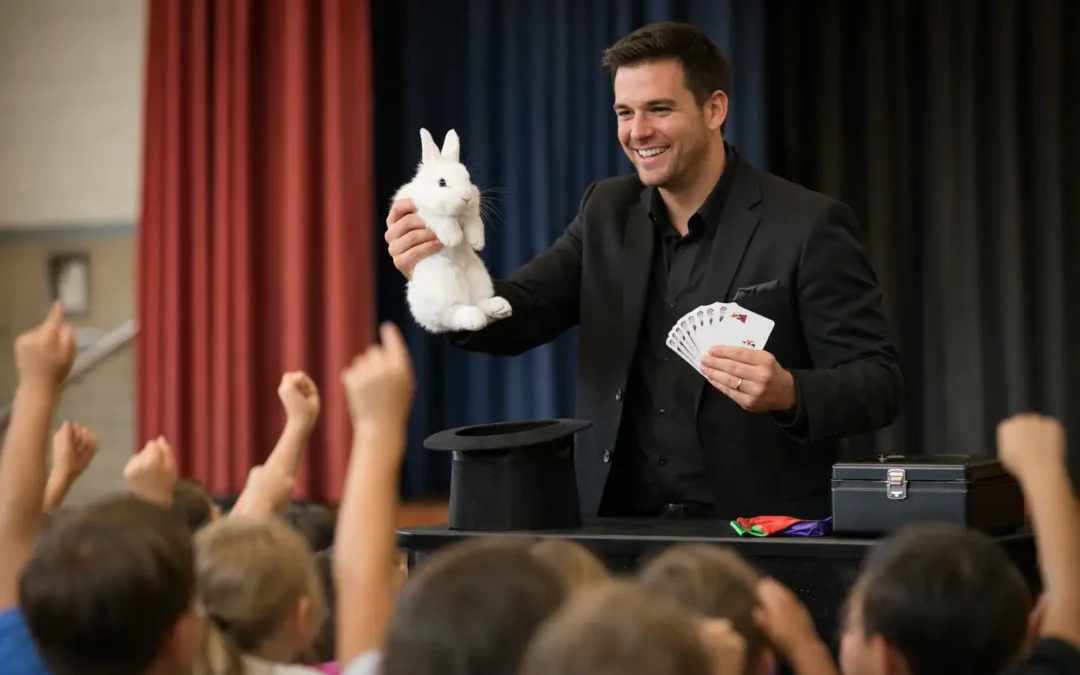 School Assembly Magician Example That Works