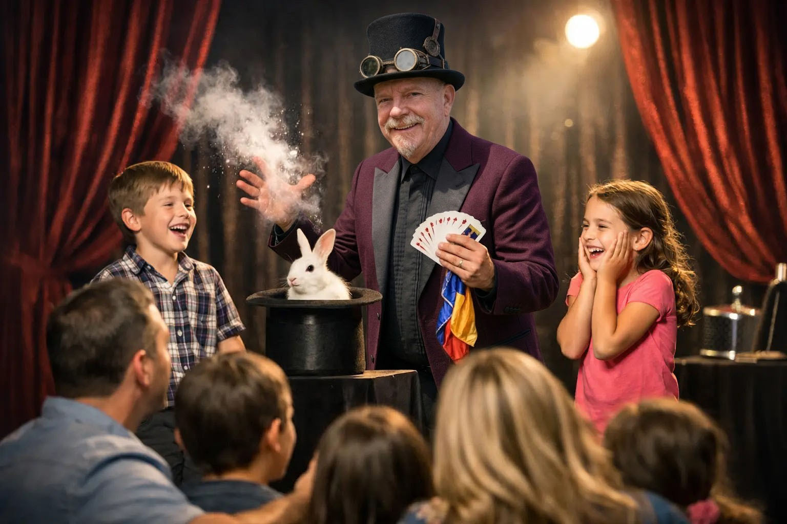 Why a Family Comedy Magic Show Works - Houston Magician Lanny Kibbey ...