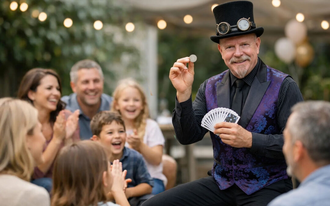 Why a Family Event Magician Works