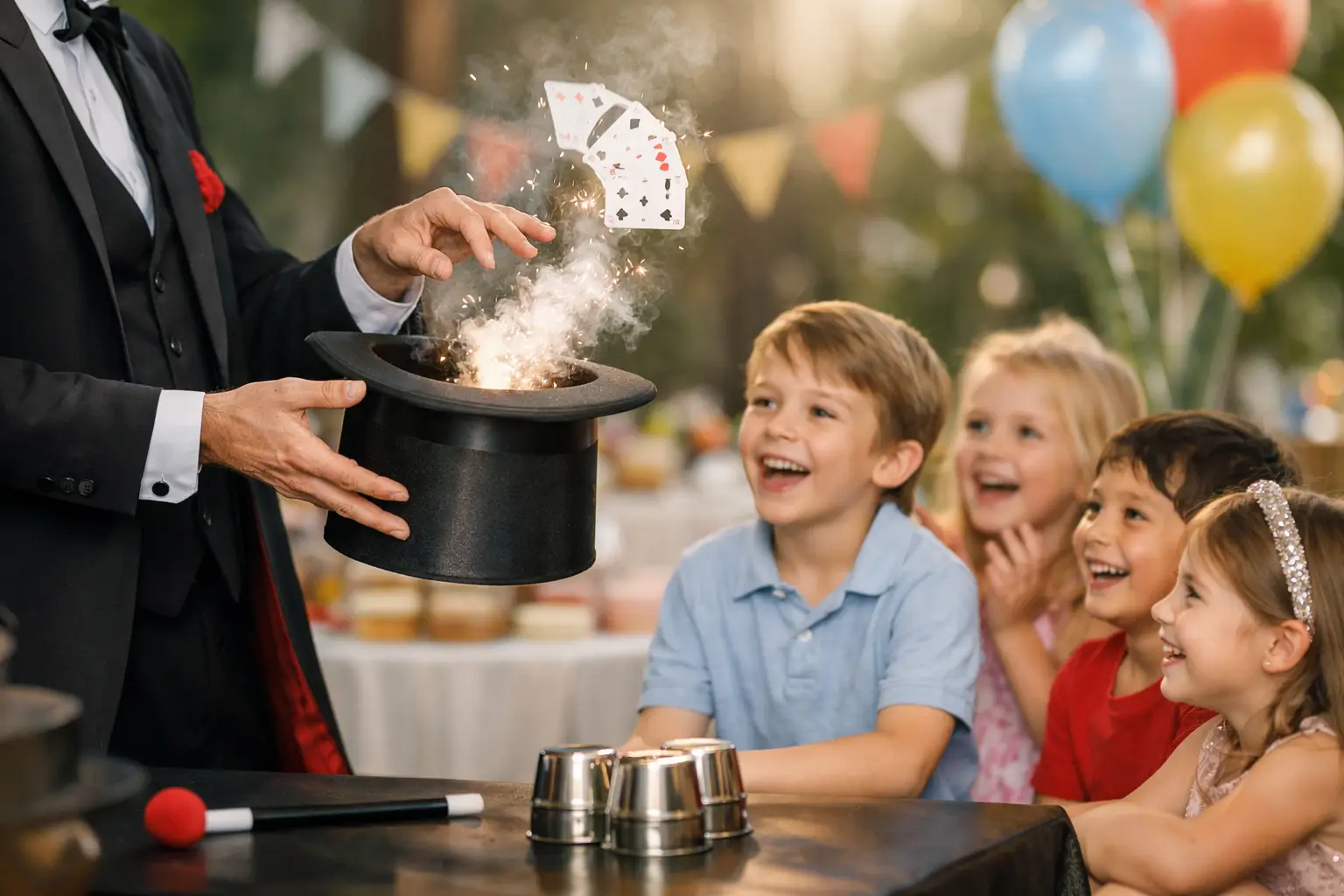 Beginner Magic Class Party Review for Parents - Houston Magician Lanny ...