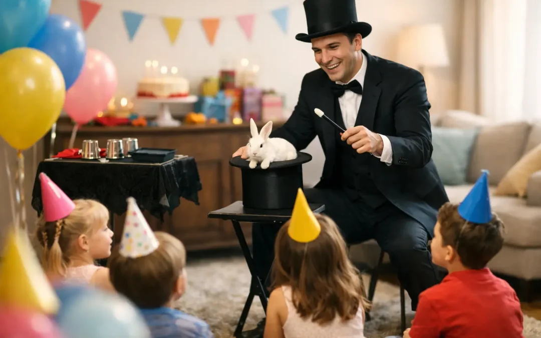 Birthday Magician for Home Parties Example