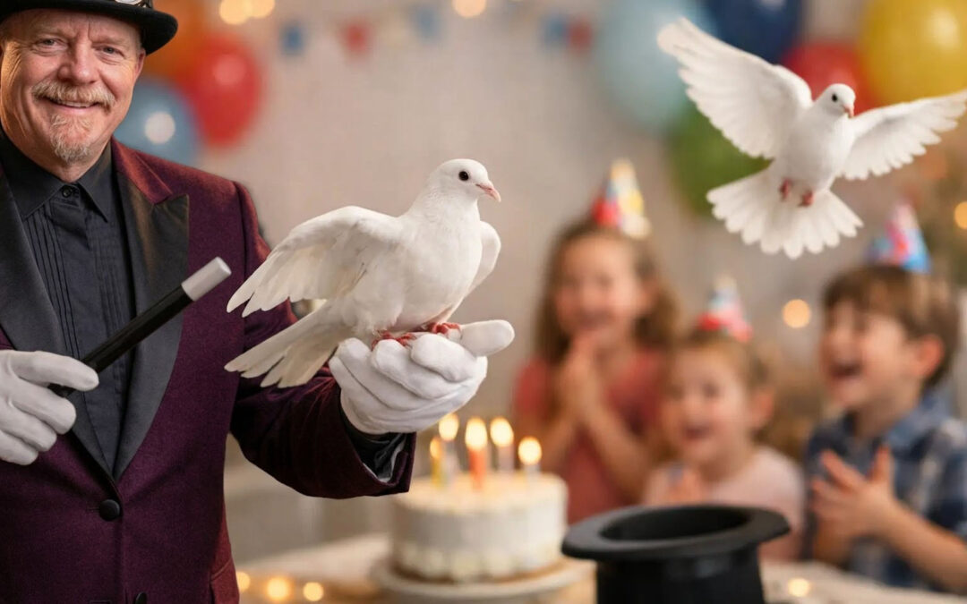 Dove Magic Act Birthday Party Ideas That Wow