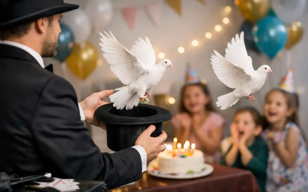 Dove Magic Act Birthday Party Ideas That Wow