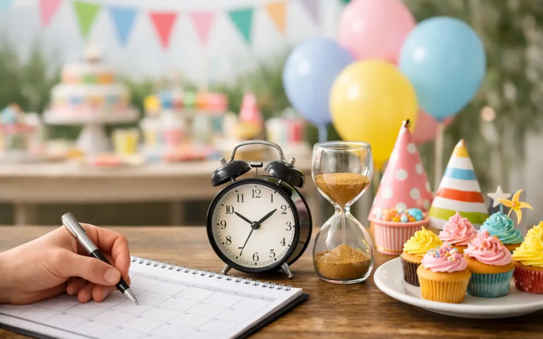 Guide to Kids Party Timelines That Work