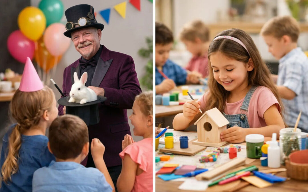 Party Entertainer Versus DIY Activities