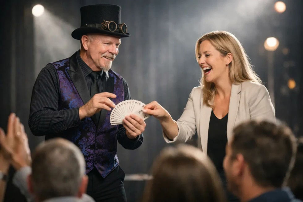 Why an Audience Participation Magic Show Works