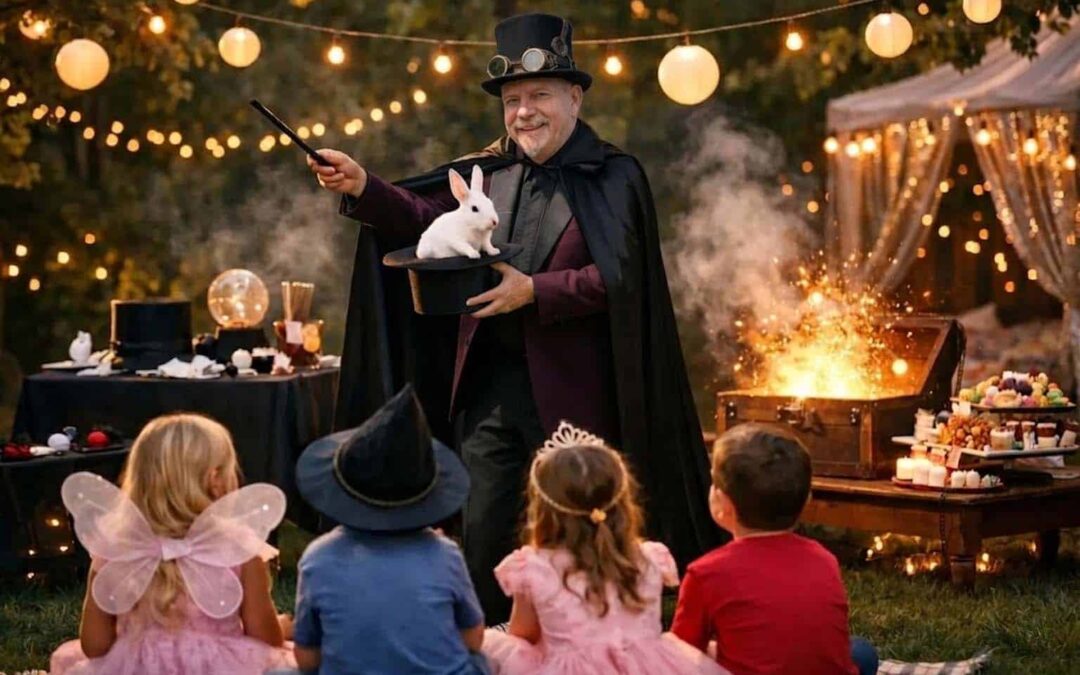 How to Plan Backyard Magic Party Fun