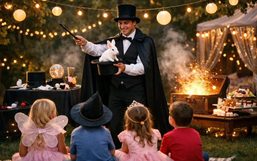 How to Plan Backyard Magic Party Fun