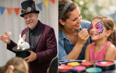 Interactive Magician vs Face Painter