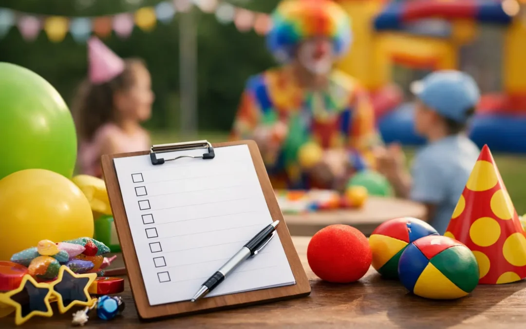 Kids Event Entertainment Checklist That Works