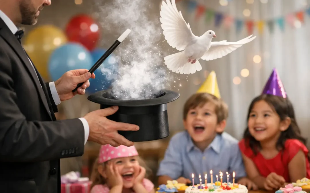 Magic Show for Birthday Parties That Delivers