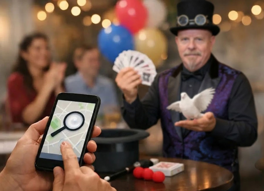 How to Find a Party Magician Near Me