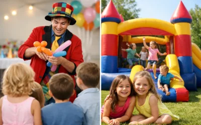 Party Entertainer vs Bounce House for Birthdays