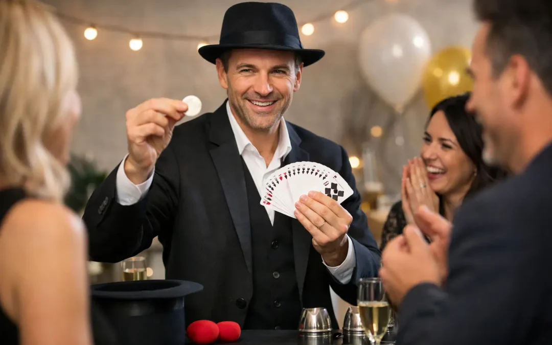 What to Expect From a Party Magician