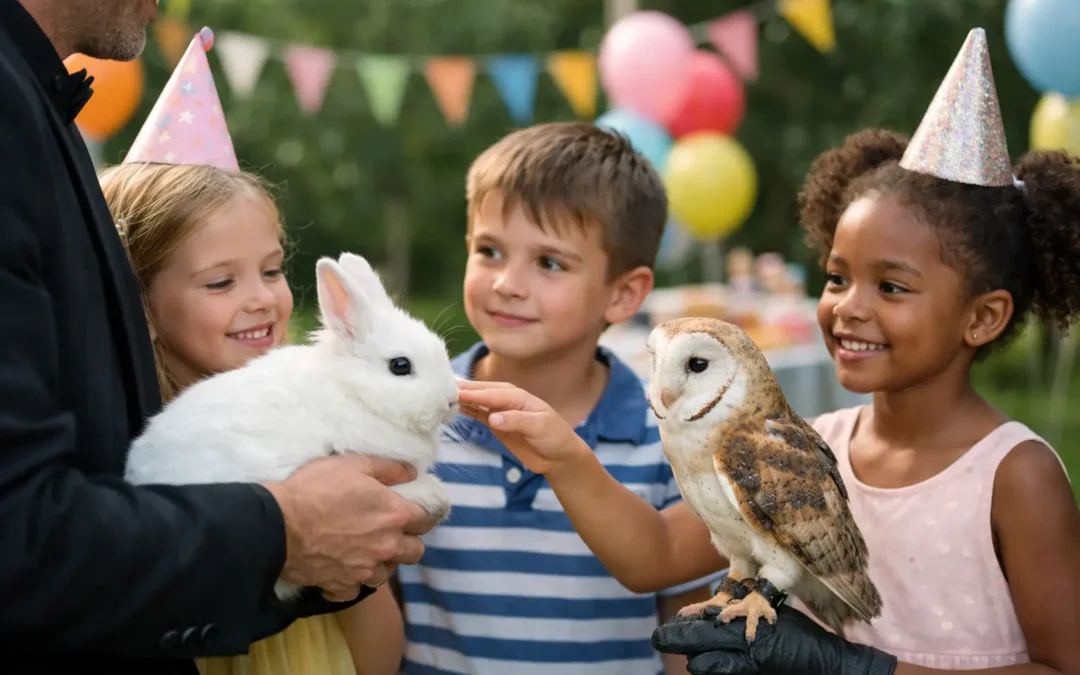 Are Magic Animals Safe at a Kids' Party?