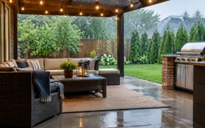 How to Plan Rainproof Backyard Entertainment